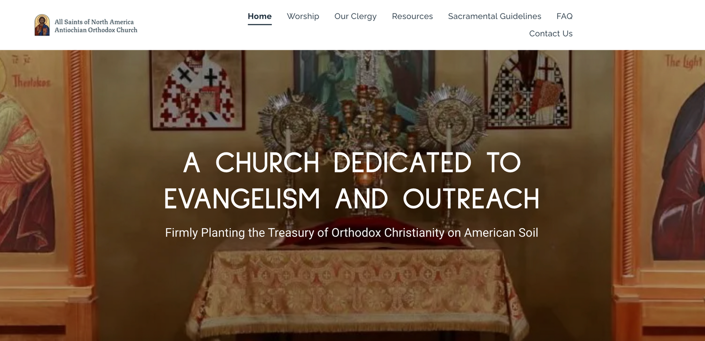 All Saints of North America Orthodox Church