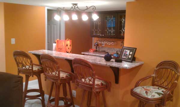 Service — Four high chairs in the dining room in Woodbridge, VA