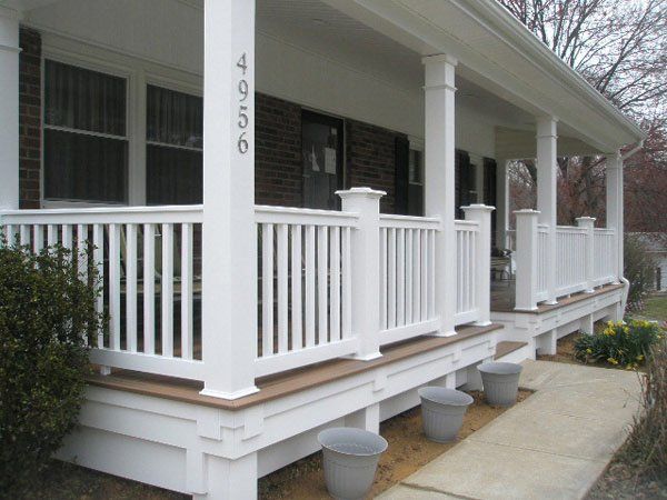 Deck Plans — White terrace in Woodbridge, VA