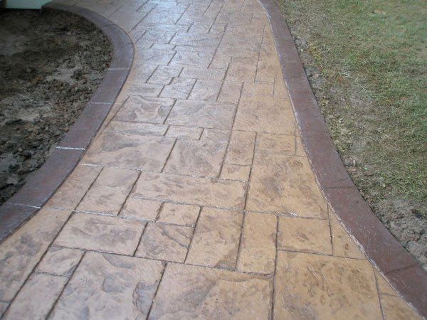 Portico — Concrete walkway in Woodbridge, VA