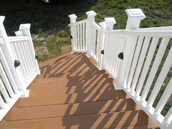 Porch — Wooden stairs in Woodbridge, VA