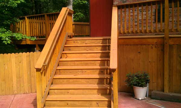 Revamp — Wooden Brown stairs in Woodbridge, VA
