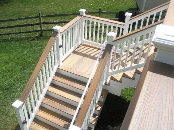 Steps — Wooden Stairs E in Woodbridge, VA