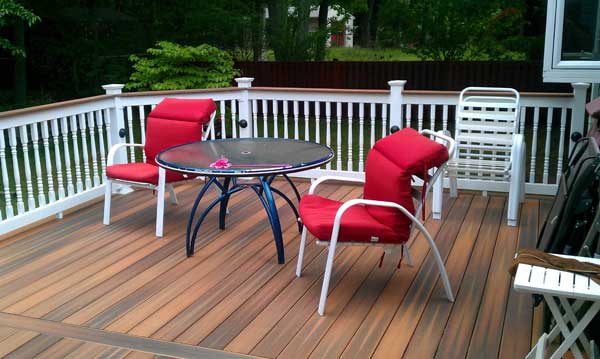 Remake — Red chair and table in Woodbridge, VA