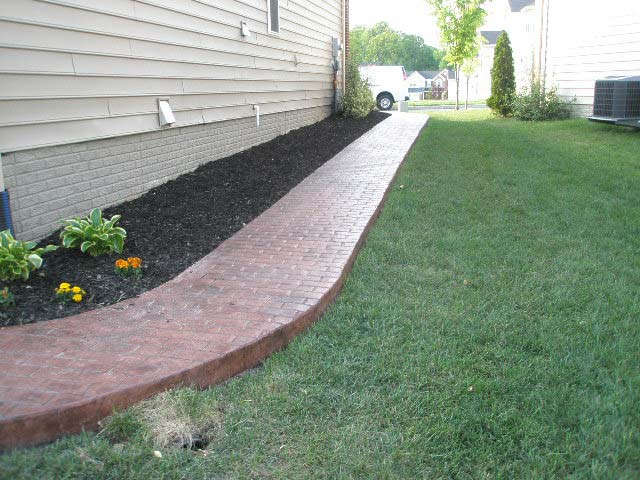 Gully — Long hallway in the backyard in Woodbridge, VA