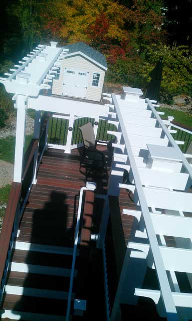 Efficient — Designed deck of house in Woodbridge, VA