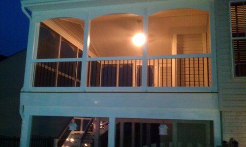 Free Workbench Plans — Lights open in the deck in Woodbridge, VA