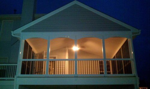 Lumber Sizes — Deck with lights open in Woodbridge, VA