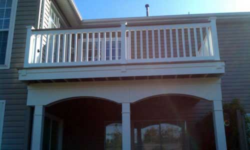 Concrete Work — Custom Deck H in Woodbridge, VA