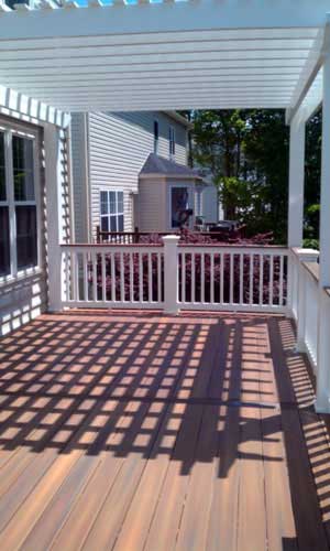 Complete — Custom Deck C in Woodbridge, VA