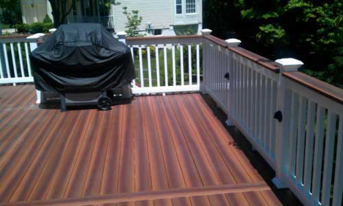 Decks — Wooden Designed Deck 4 in Woodbridge, VA