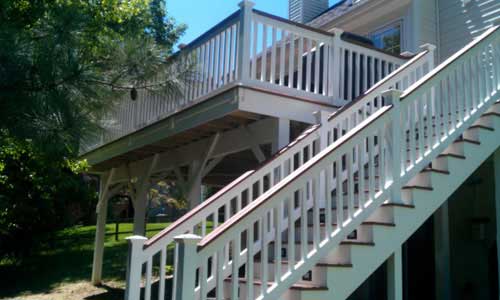 Home Contracting — Wooden Stairs C in Woodbridge, VA