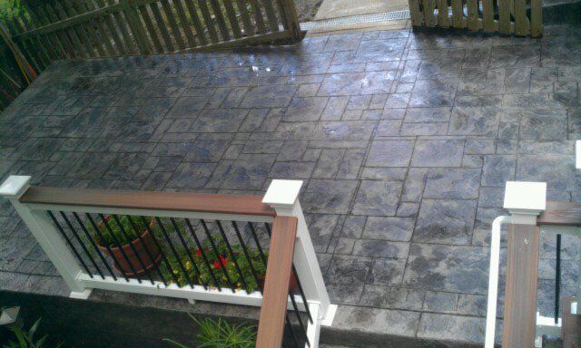 Custom Decks — House flooring with plants in Woodbridge, VA