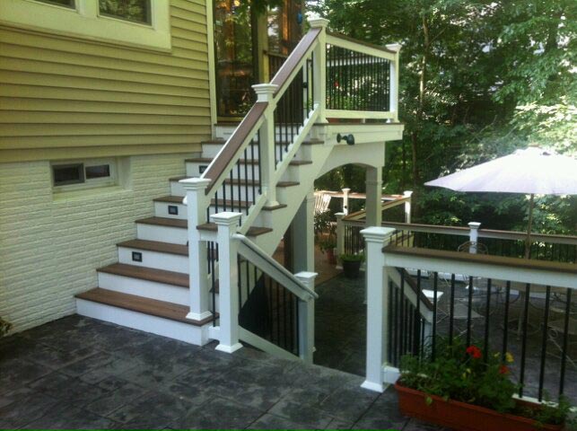 Upstairs Living Space — Stair of house in Woodbridge, VA