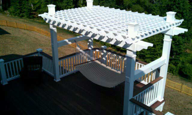 Deck — Wooden Designed Deck 5 in Woodbridge, VA
