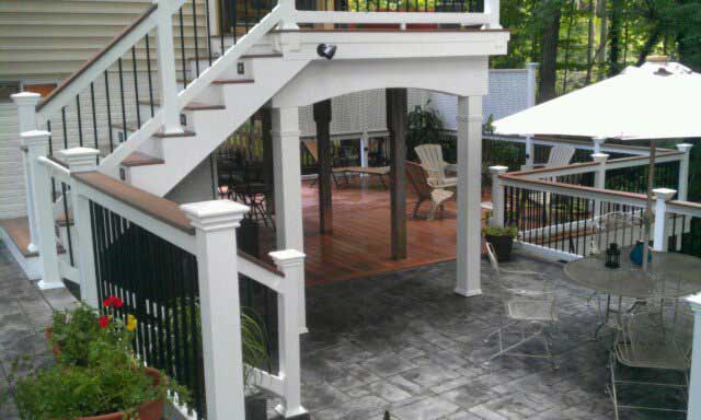 Area — Wooden Stairs B in Woodbridge, VA