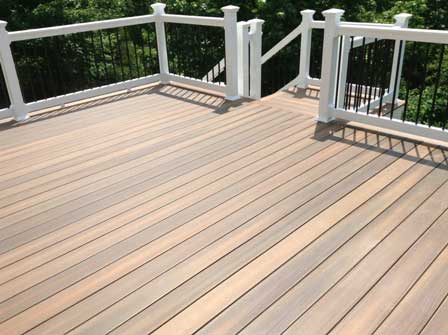 Va — Wooden Designed Deck 1 in Woodbridge, VA
