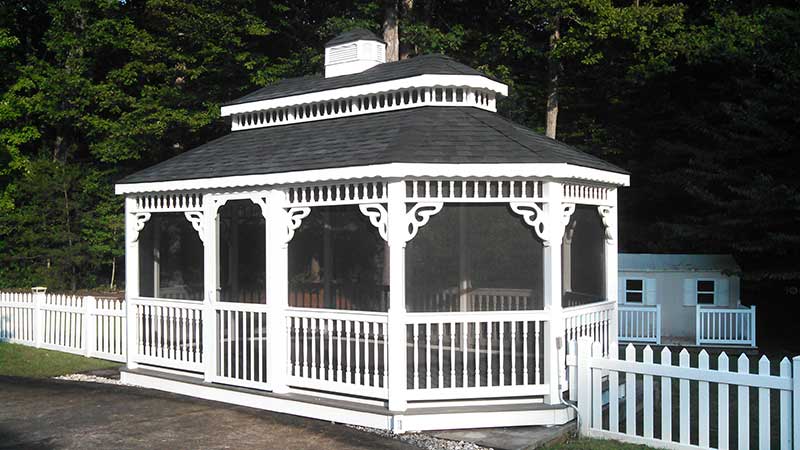 Sulcase — Wide White gazebo in Woodbridge, VA