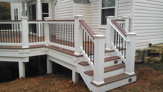 House Remodel — Decks and stairs in Woodbridge, VA