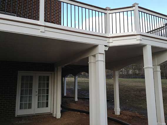 Redecoration — Residential House deck A in Woodbridge, VA