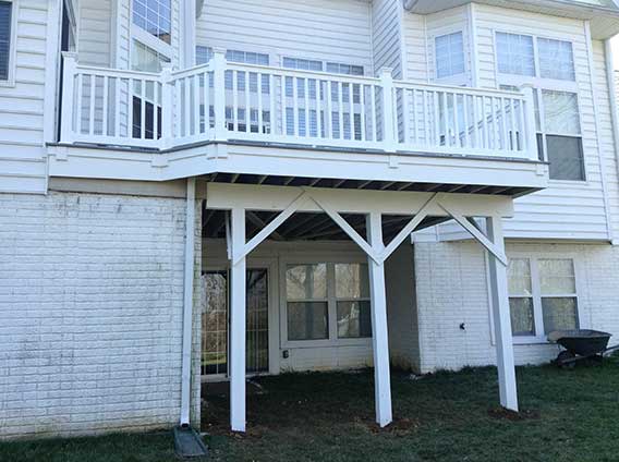Platform — Custome deck in Woodbridge, VA
