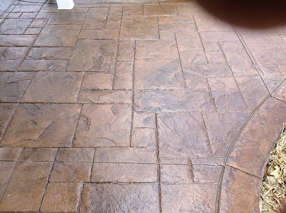 Cladding — close view of concrete floor in Woodbridge, VA