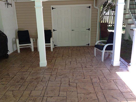 Deck And Patios — White double door in Woodbridge, VA