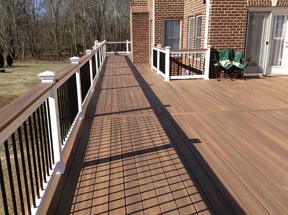 Hall — Residential Deck A in Woodbridge, VA