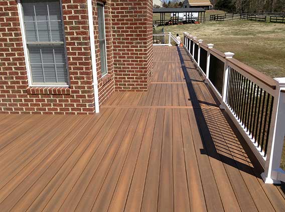 Modernization — House decks and hallway in Woodbridge, VA