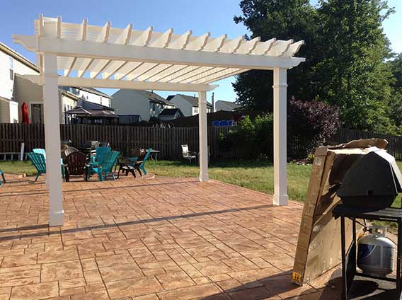 Patios Installation — Deck and Patios with Chairs in Woodbridge, VA