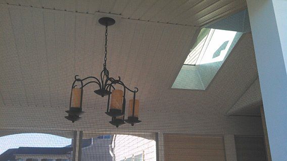 Car Port — Designed light of deck in Woodbridge, VA