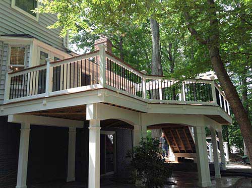 Deck And Patios — Designed deck in Woodbridge, VA