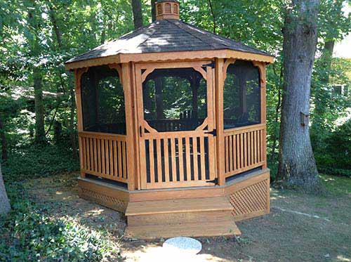 Sewer — Small Gazebo in Woodbridge, VA