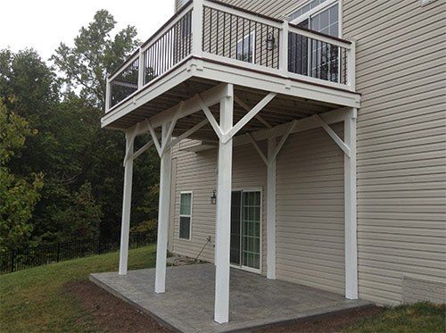 Grout — House deck B in Woodbridge, VA