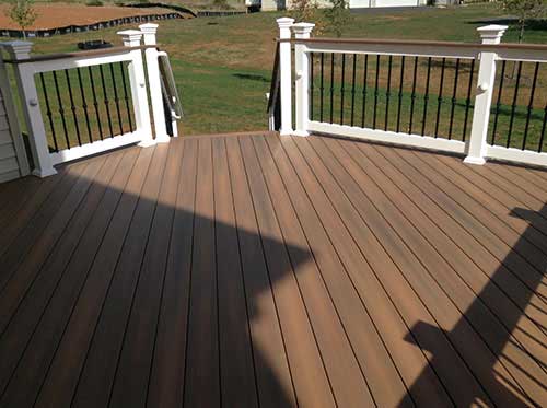 Eaves — Beautiful House Decks D in Woodbridge, VA
