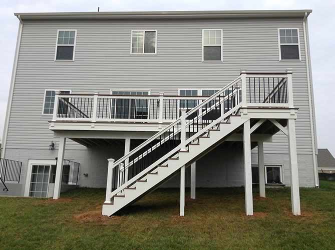 Duct — Beautiful House Decks C in Woodbridge, VA