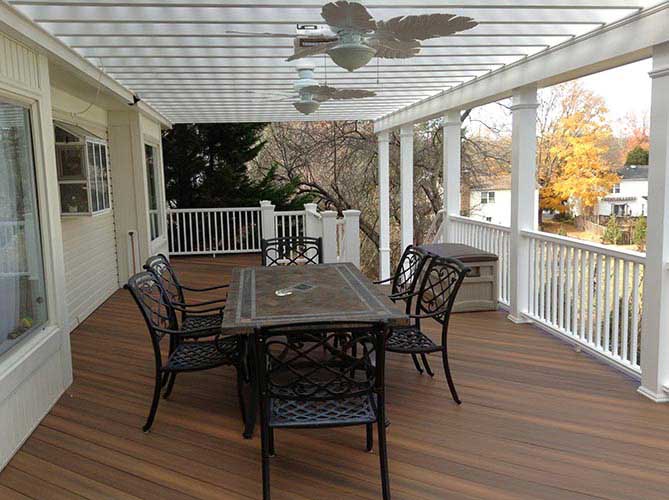 Veranda — Designed Deck B in Woodbridge, VA