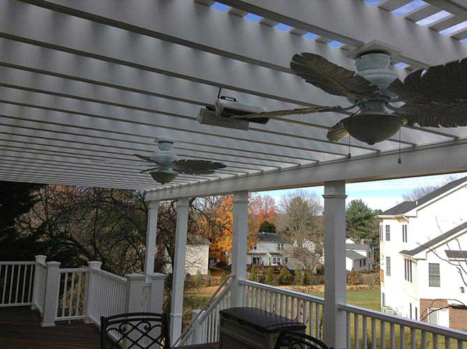 Covering — Decks with Ceiling Fan in Woodbridge, VA