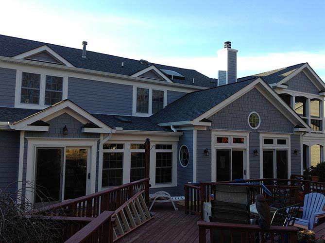 Home Remodel — Siding of beautiful house in Woodbridge, VA