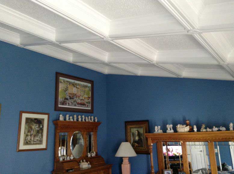 Extension — Blue wall of house in Woodbridge, VA