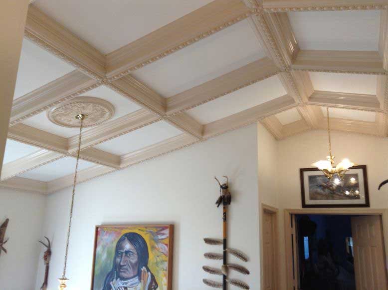 Indoor Living Space — White Ceiling in Woodbridge, VA