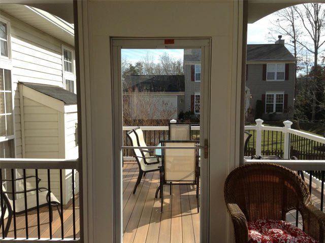 Decking — Clear door in Woodbridge, VA