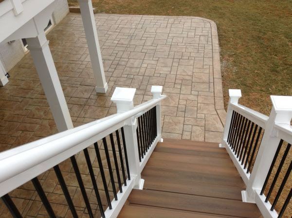 Do Up — Concrete floor downstairs in Woodbridge, VA