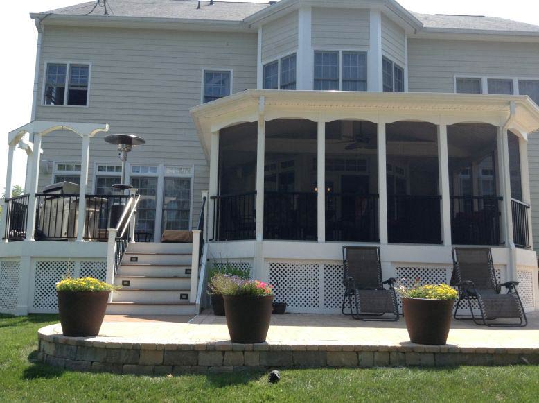 Wood Working Projects — Two chairs outside the house in Woodbridge, VA
