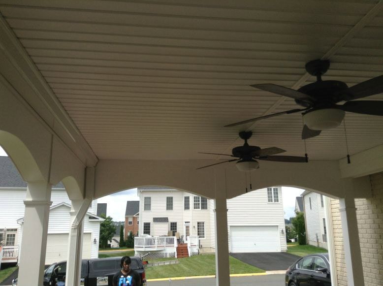Hand Rail — Two ceiling fans in Woodbridge, VA