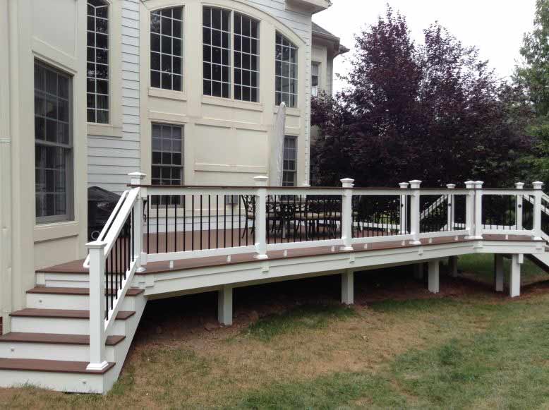 Concrete Work — Decorative Patio Left View in Woodbridge, VA