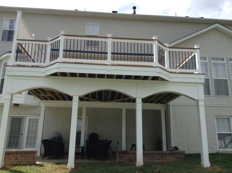 Roofing — Beautiful decks in Houses in Woodbridge, VA