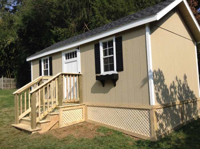 Stairs — Brown garage in Woodbridge, VA