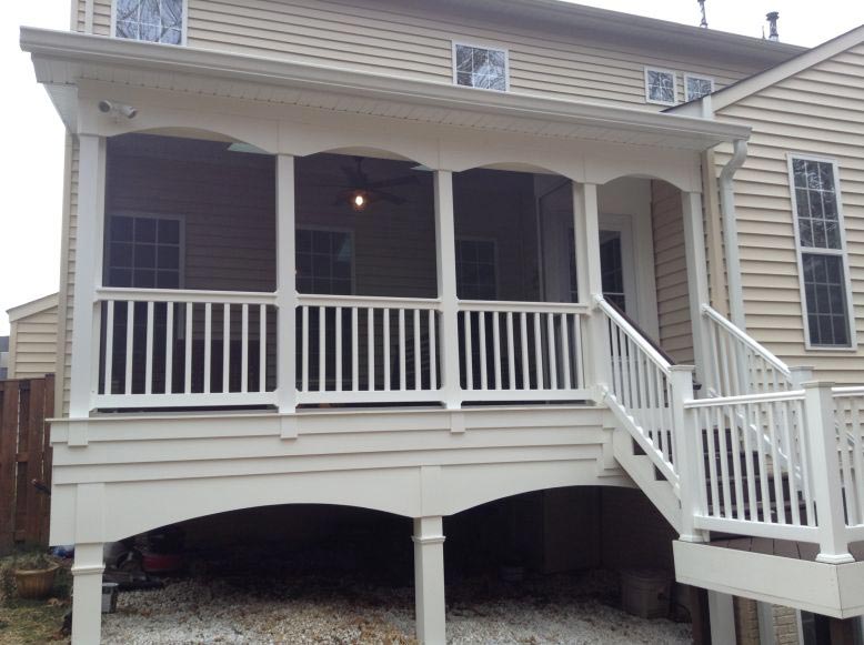 Garden Gates — House terrace in Woodbridge, VA