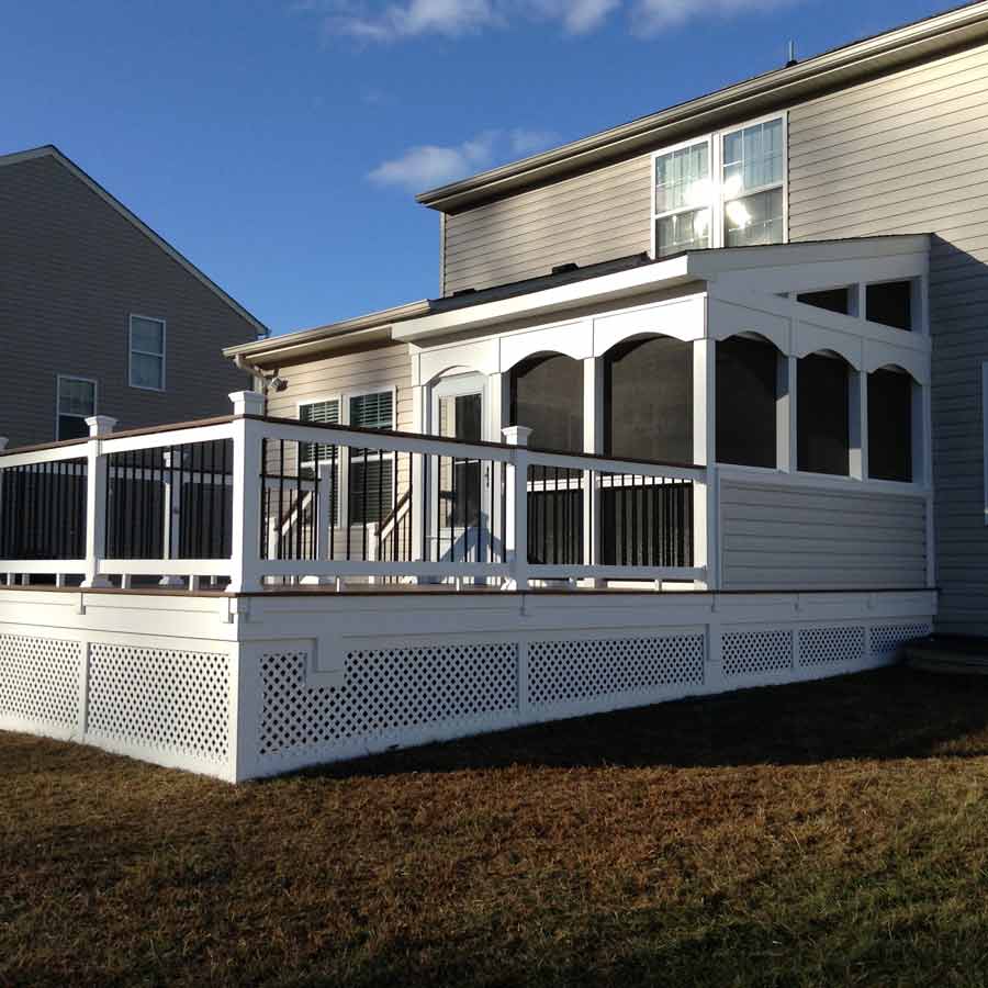 Featured Property — White deck in Woodbridge, VA